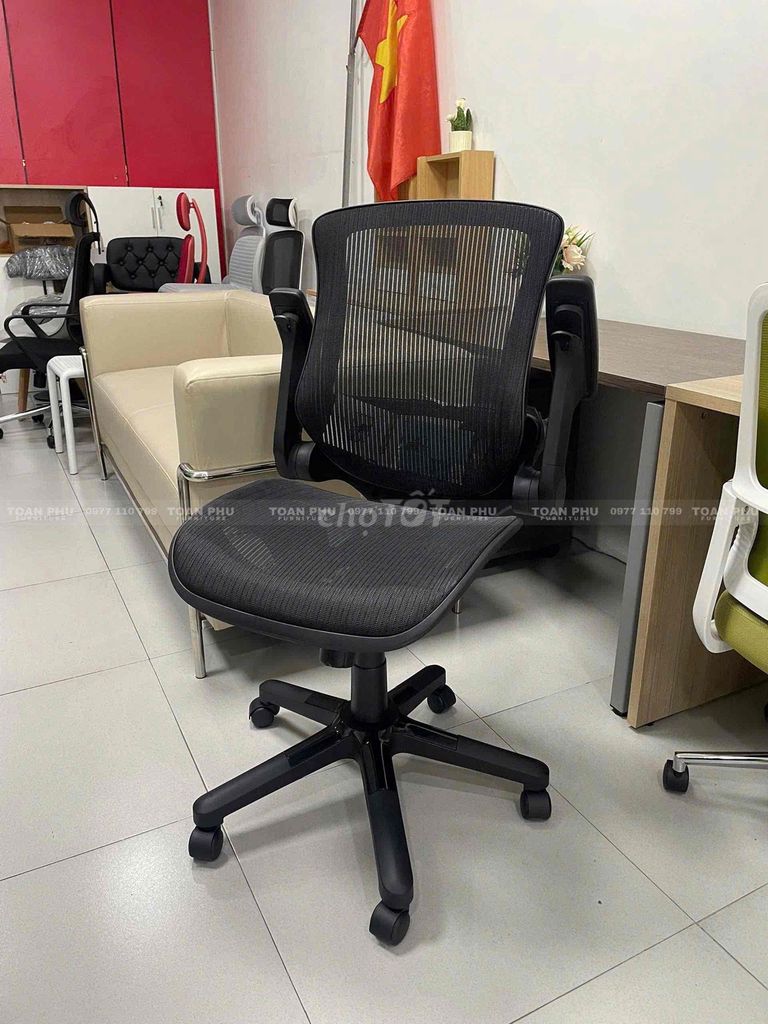 Ghế công thái học Lưới dệt kim Đen. Mua bán Bàn ghế tại Thành phố Bến Tre Bến Tre được đăng bởi T home hình 1