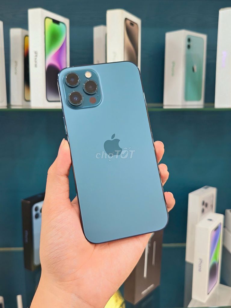 iPhone 12 ProMax 512GB Blue Quốc Tế Zin nguyên bản. Mua bán Điện thoại tại Quận Phú Nhuận Tp Hồ Chí Minh được đăng bởi TYMO Việt Nam hình 1