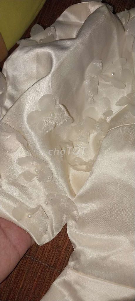 Váy Nữ Trắng kem size M, L. Mua bán Quần áo tại Thành phố Nam Định Nam Định được đăng bởi Phương Thùy hình 1