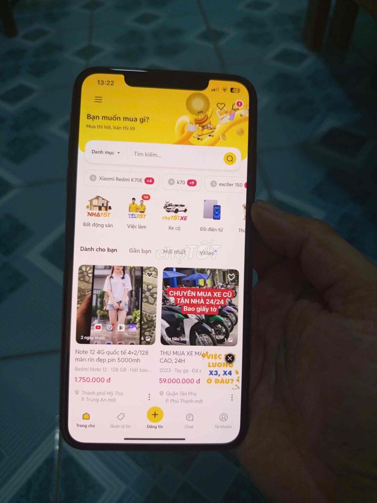 Apple iPhone XS Max 256GB Vàng. Mua bán Điện thoại tại Huyện Châu Thành Bến Tre được đăng bởi Huy hình 1