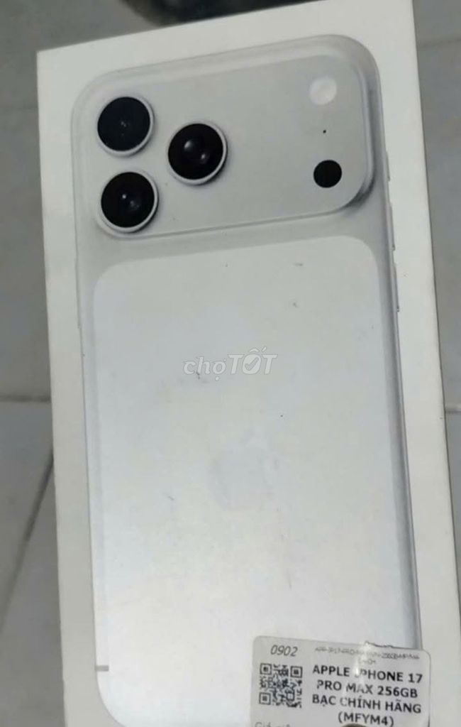 Apple iPhone 17 Pro Max 256GB Bạc. Mua bán Điện thoại tại Quận 5 Tp Hồ Chí Minh được đăng bởi Hội Đồ Điện Tử hình 1