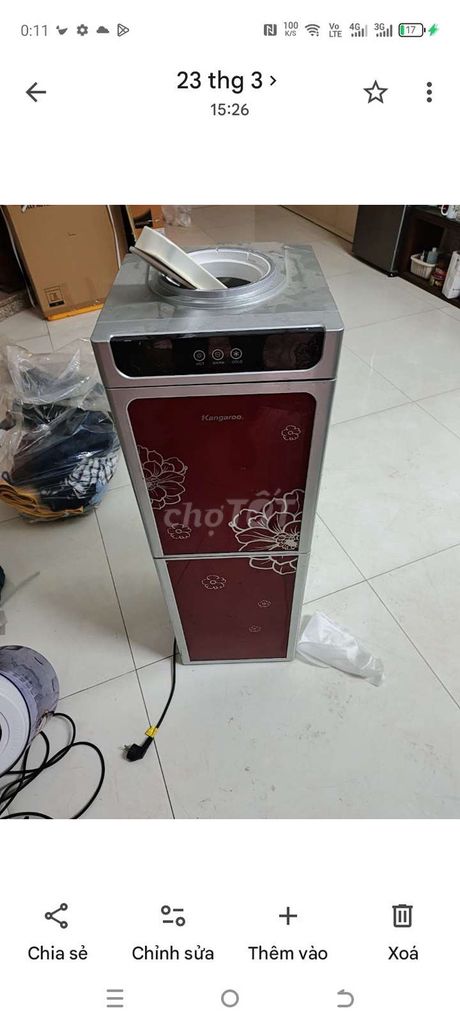 Cây nước nóng lạnh Kangaroo Đỏ. Mua bán Nội thất, đồ gia dụng khác tại Quận Hai Bà Trưng Hà Nội được đăng bởi Teng Teng hình 1