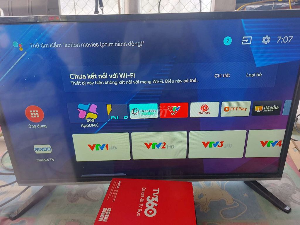 Tivi kèm box Viettel. Mua bán Tivi, Âm thanh tại Huyện Long Mỹ Hậu Giang được đăng bởi Lộc hình 1