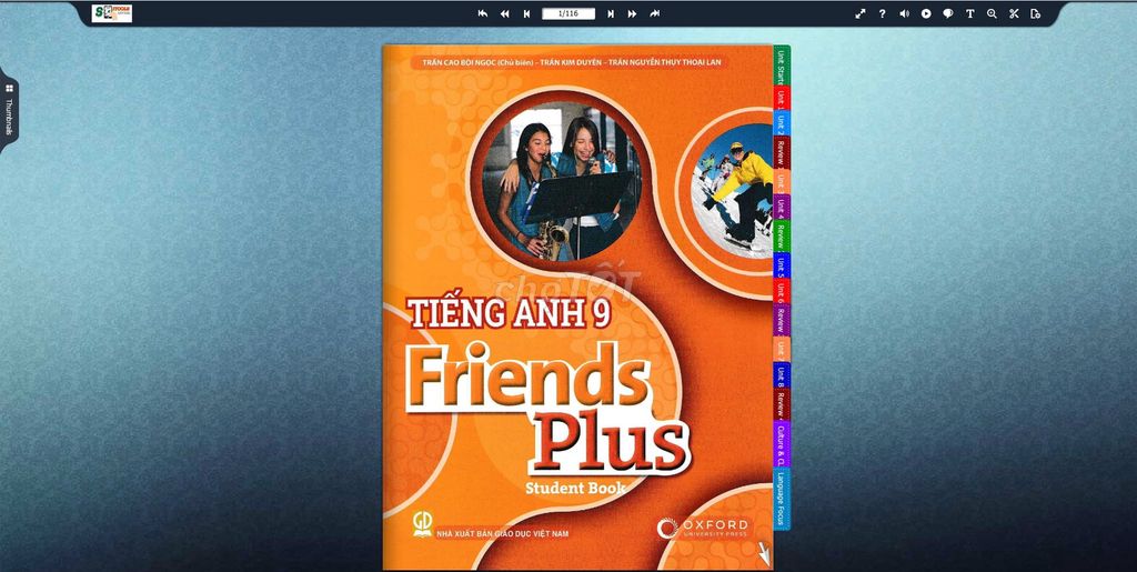 Phần mềm iTools tiếng Anh 9 Friends Plus