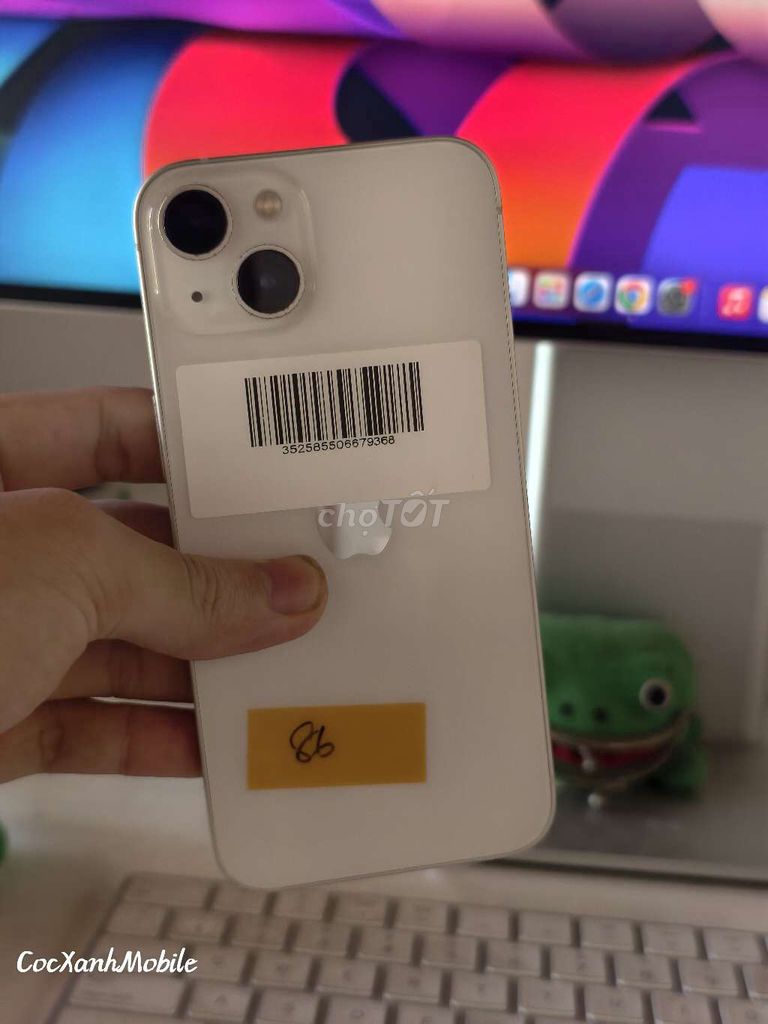 Apple iPhone 13 128GB zin nguyên bản, pin 86%. Mua bán Điện thoại tại Quận Liên Chiểu Đà Nẵng được đăng bởi Minh Hiệp CócXanhMobile hình 1