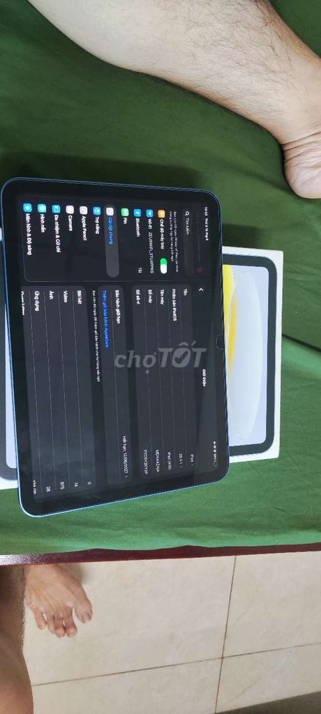 Apple iPad (A16) Xanh iPadOS. Mua bán Máy tính bảng tại Huyện Gia Lâm Hà Nội được đăng bởi Đn Ân hình 1