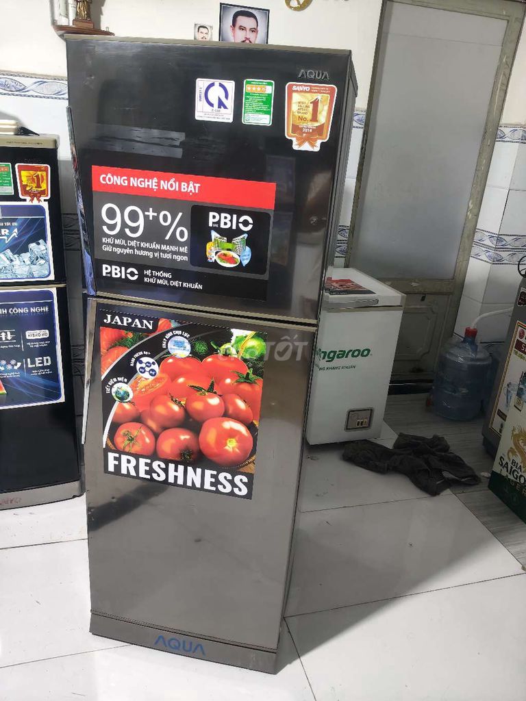 Tủ lạnh Aqua 210L còn zin . Mua bán Tủ lạnh tại Huyện Hóc Môn Tp Hồ Chí Minh được đăng bởi long hình 1