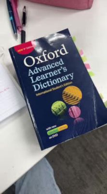 Từ điển Anh - Việt Oxford Advanced Learner"s. Mua bán Sách tại Quận 7 Tp Hồ Chí Minh được đăng bởi Hồ Vũ Thanh Thảo