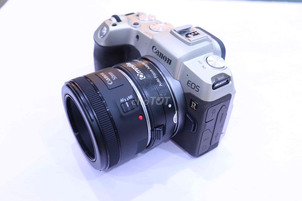 canon RP + ngàm + 50stm đẹp keng