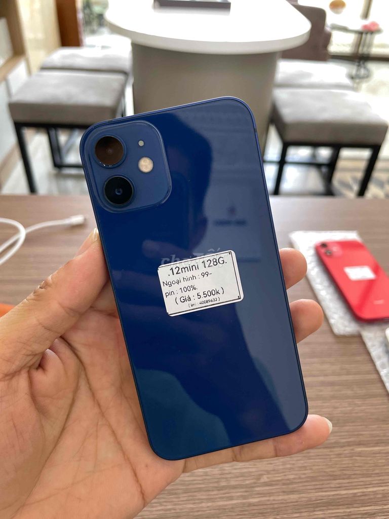 Apple iPhone 12 mini 128GB Xanh. Mua bán Điện thoại tại Quận Gò Vấp Tp Hồ Chí Minh được đăng bởi Nhi Trần hình 1