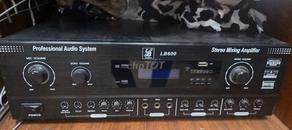 Amply karaoke LB Audio LB600 Đen. Mua bán Tivi, Âm thanh tại Thành phố Việt Trì Phú Thọ được đăng bởi Thanh NH hình 1
