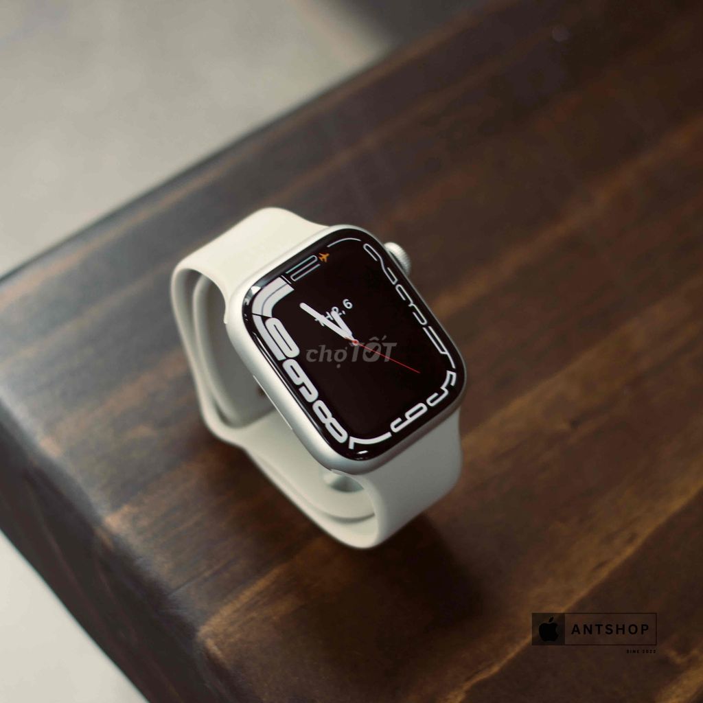 Apple Watch Series 8 Trắng Bạc 41mm