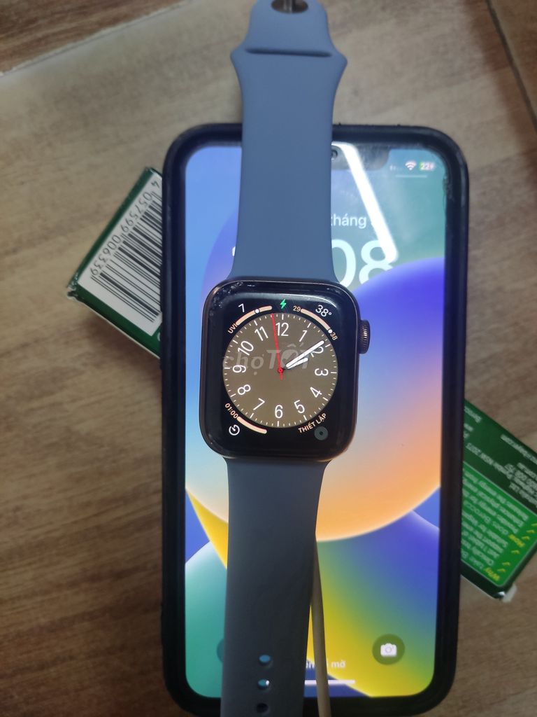 Bán Apple watch sr4 44mm lte có esim