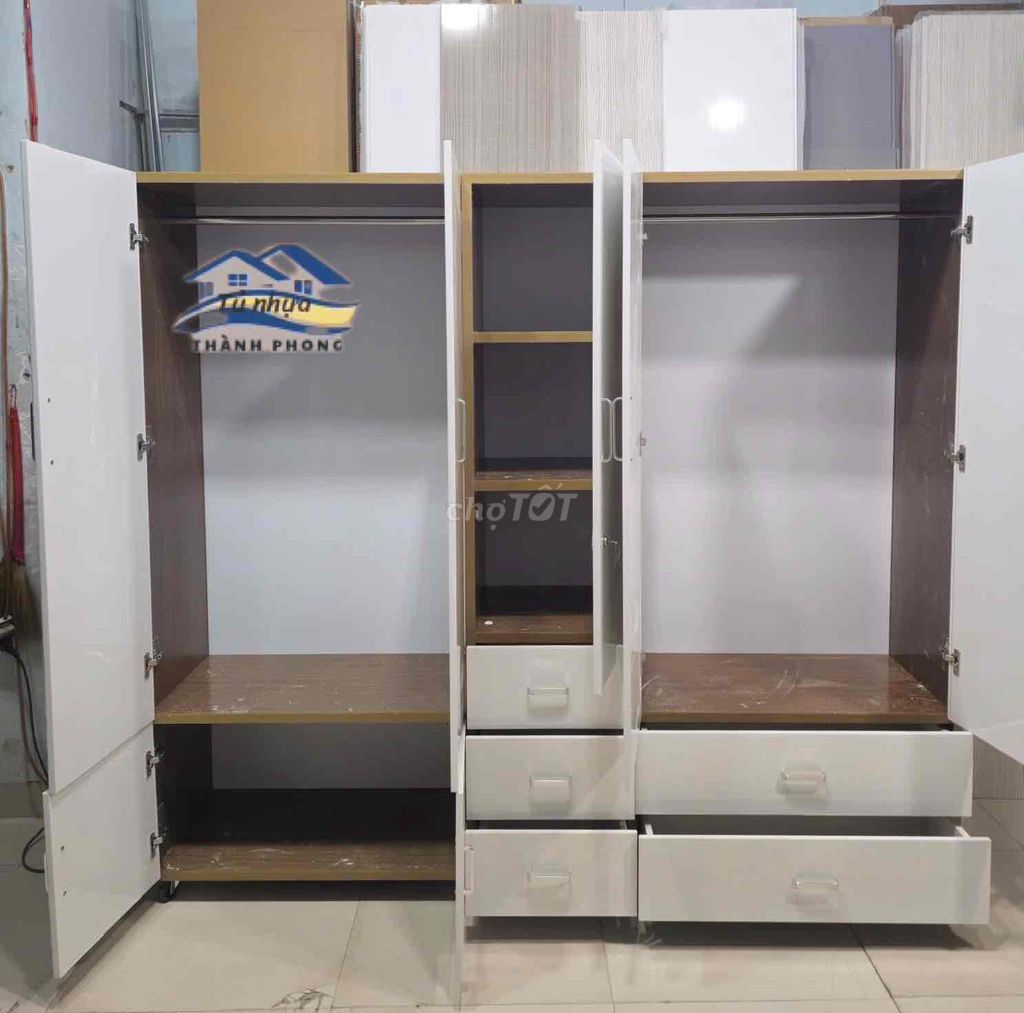 Tủ quần áo nhựa Đài Loan 5 cánh. Mua bán Tủ, kệ gia đình tại Thành phố Thủ Đức Tp Hồ Chí Minh được đăng bởi Ngọc Lan hình 1