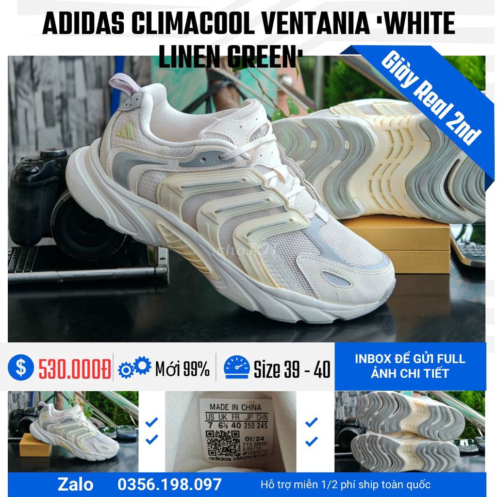 [CHÍNH HÃNG] [Mới 99%] Adidas Climacool Ventania. Mua bán Giày dép tại Quận Hoàn Kiếm Hà Nội được đăng bởi chú CÔNG AN bán giày CHÍNH HÃNG hình 1