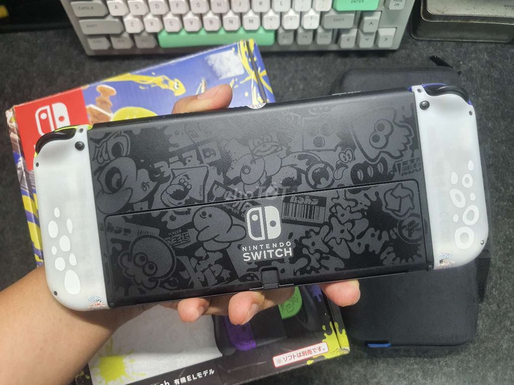 Nintendo Switch Oled Splatoon - mod 256/512GB