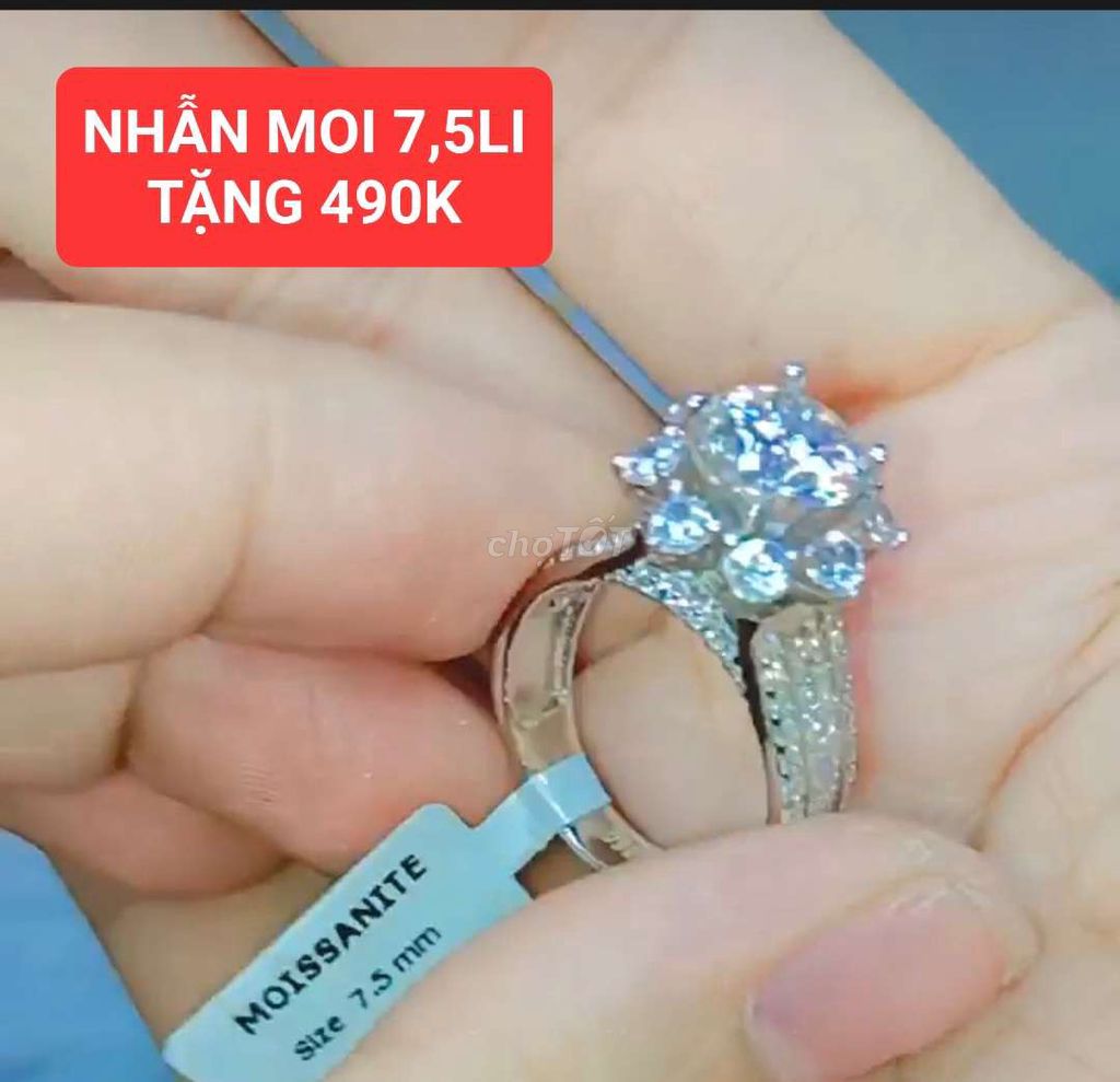 THANH LÝ TRANG SỨC KIM CƯƠNG MOISANITE