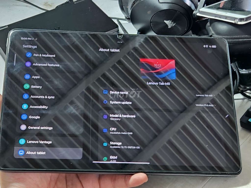 Lenovo Tab M11 4GB/128GB Xám. Mua bán Máy tính bảng tại Quận 8 Tp Hồ Chí Minh được đăng bởi Ngô Việt Luân hình 1