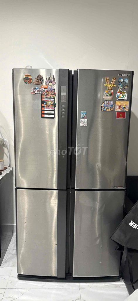 Tủ lạnh Sharp 4 cửa- 6.789k - có thương lượng. Mua bán Tủ lạnh tại Thành phố Thủ Đức Tp Hồ Chí Minh được đăng bởi Khánh Trinh hình 1