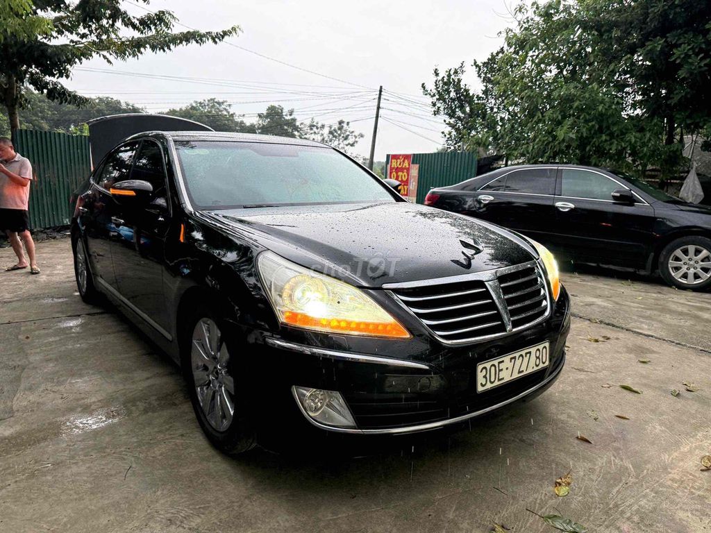 Hyundai EQUUS VS 460 2009 черный кожа