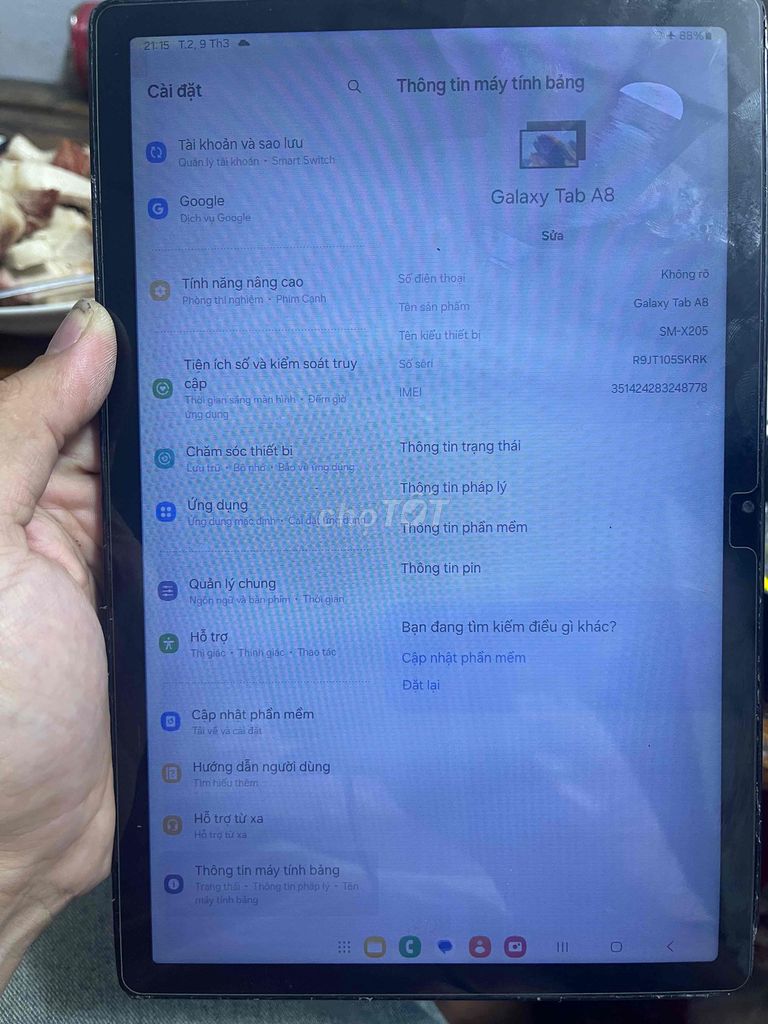 Samsung Galaxy Tab A8 2022 có gl !. Mua bán Máy tính bảng tại Quận Bình Tân Tp Hồ Chí Minh được đăng bởi dương tuấn mạnh hình 1