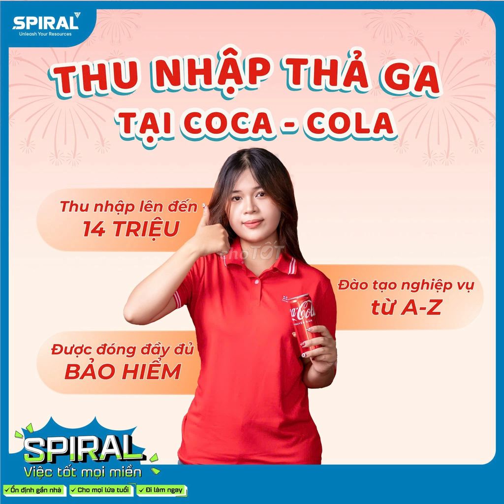 Nhân Viên Sale Thị Trường Coca - Cola