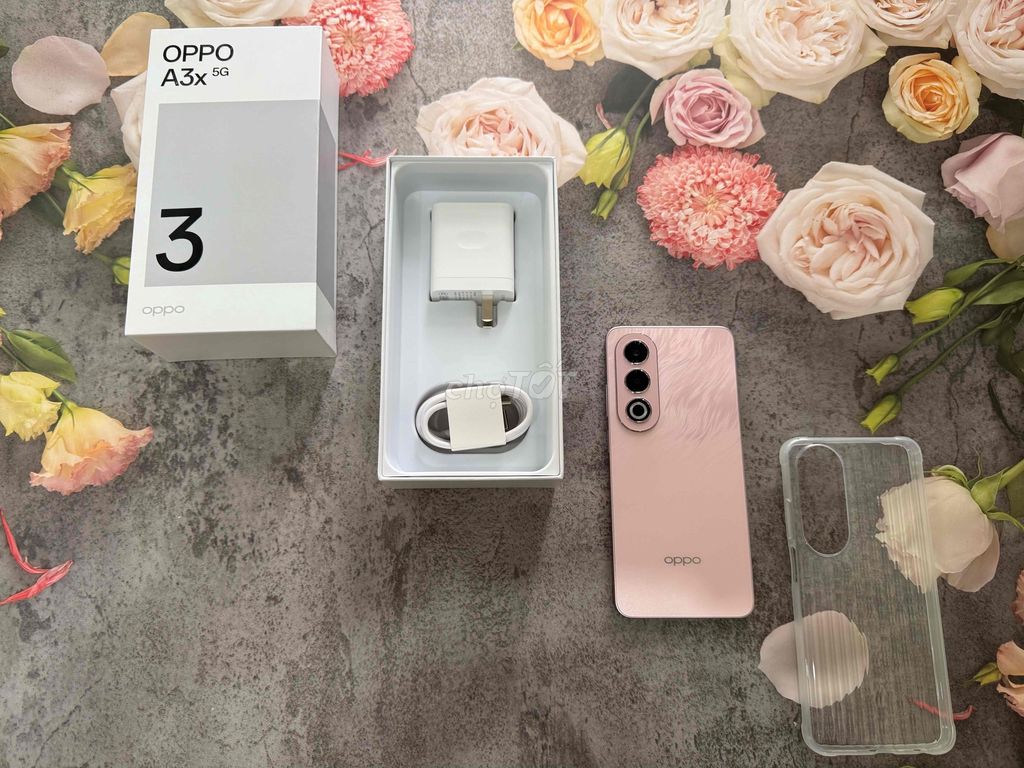 Oppo A3X 5G 6/128Gb Fullbox BH 6th có trả góp