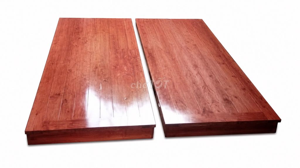 Giường Gỗ Quế 1.6m x 2m Nâu Đỏ. Mua bán Giường, chăn ga gối nệm tại Quận Bắc Từ Liêm Hà Nội được đăng bởi Nội Thất Trung Kiên hình 1