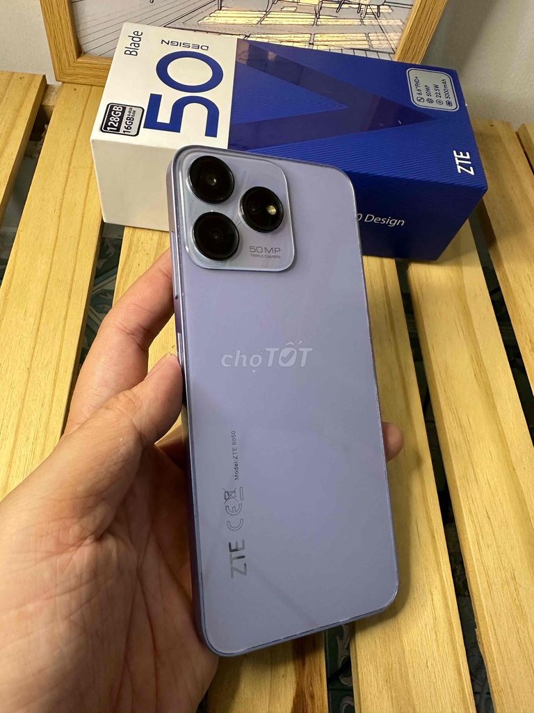 ZTE Blade V50 Design 128GB Tím. Mua bán Điện thoại tại Quận 12 Tp Hồ Chí Minh được đăng bởi PHÚC LỘC THỌ hình 1
