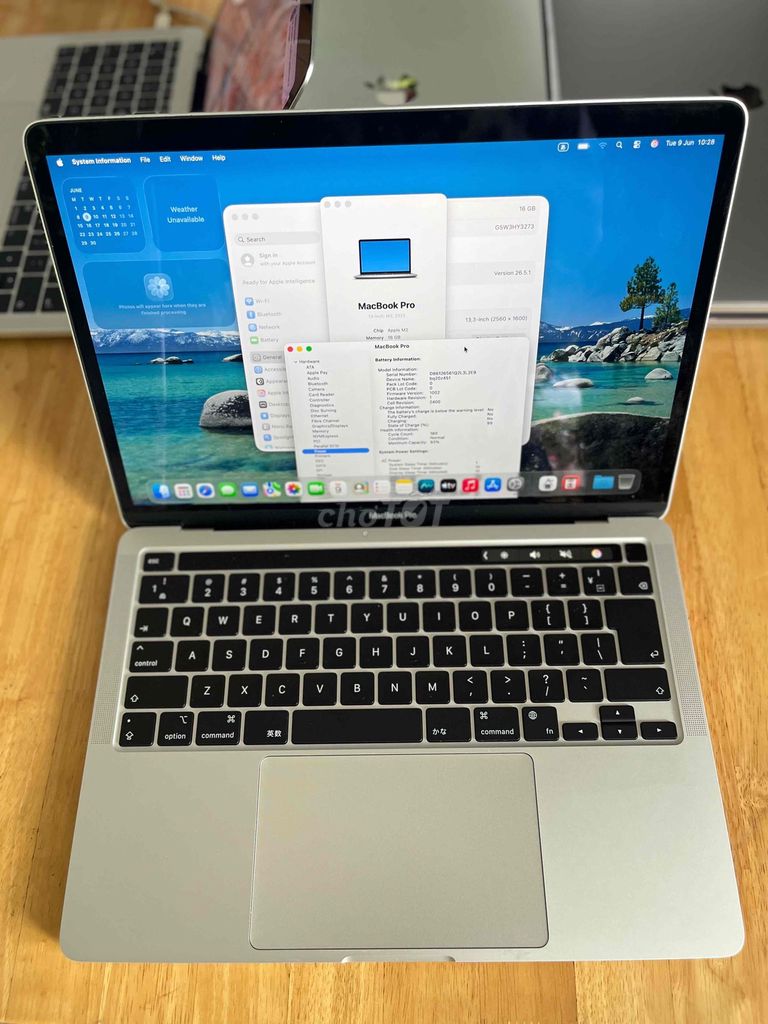 Apple MacBook Pro M2 13.3 inch 16GB/512GB. Mua bán Laptop tại Quận Sơn Trà Đà Nẵng được đăng bởi BƠ BƯ Macbook Cũ hình 1