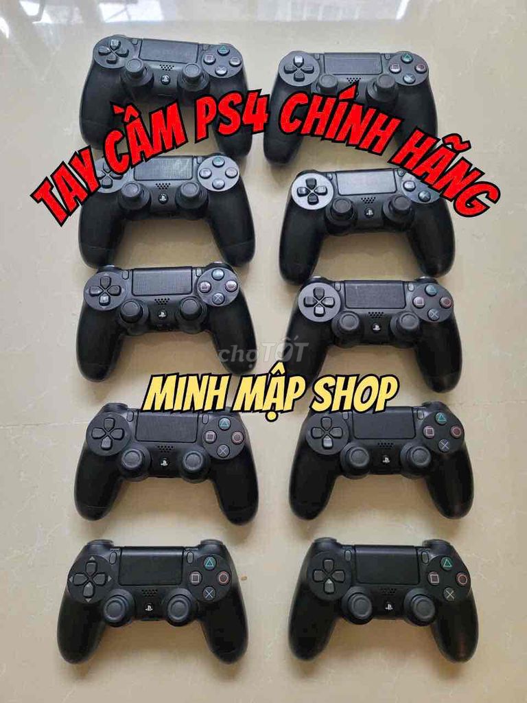 tay cầm ps4 chính hãng từ Fat đến pro