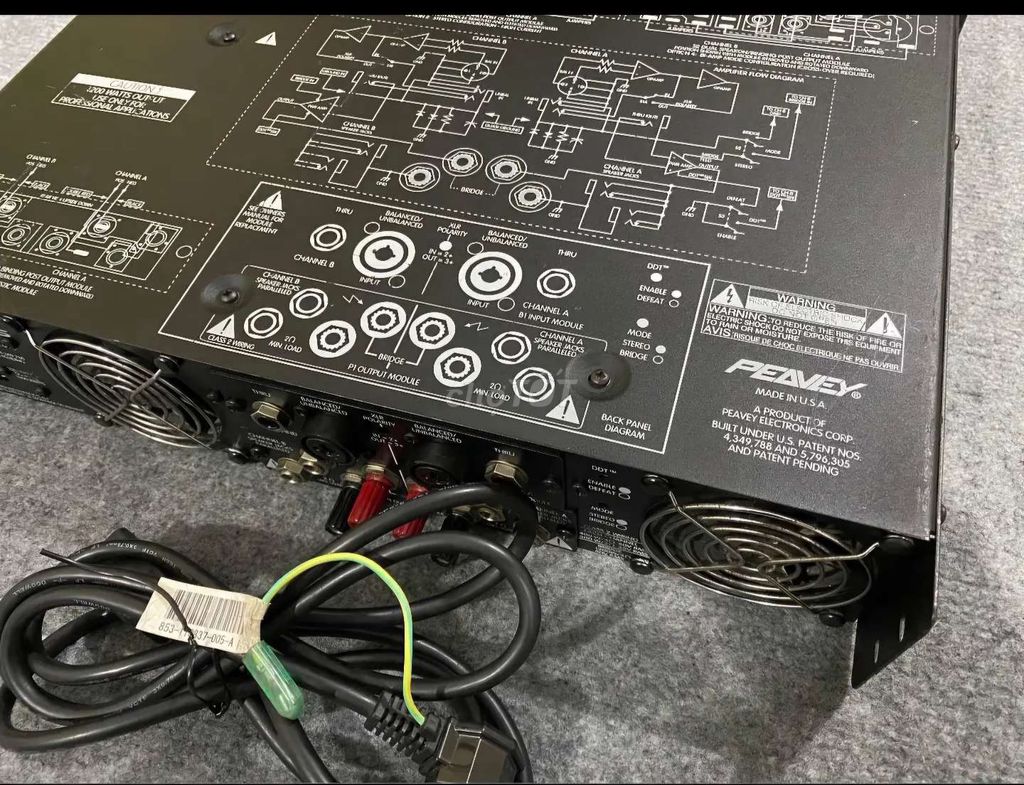 Đẩy Peavey  CS 800S Mỹ nòi. Mua bán Tivi, Âm thanh tại Huyện Bình Chánh Tp Hồ Chí Minh được đăng bởi Ben  hình 6
