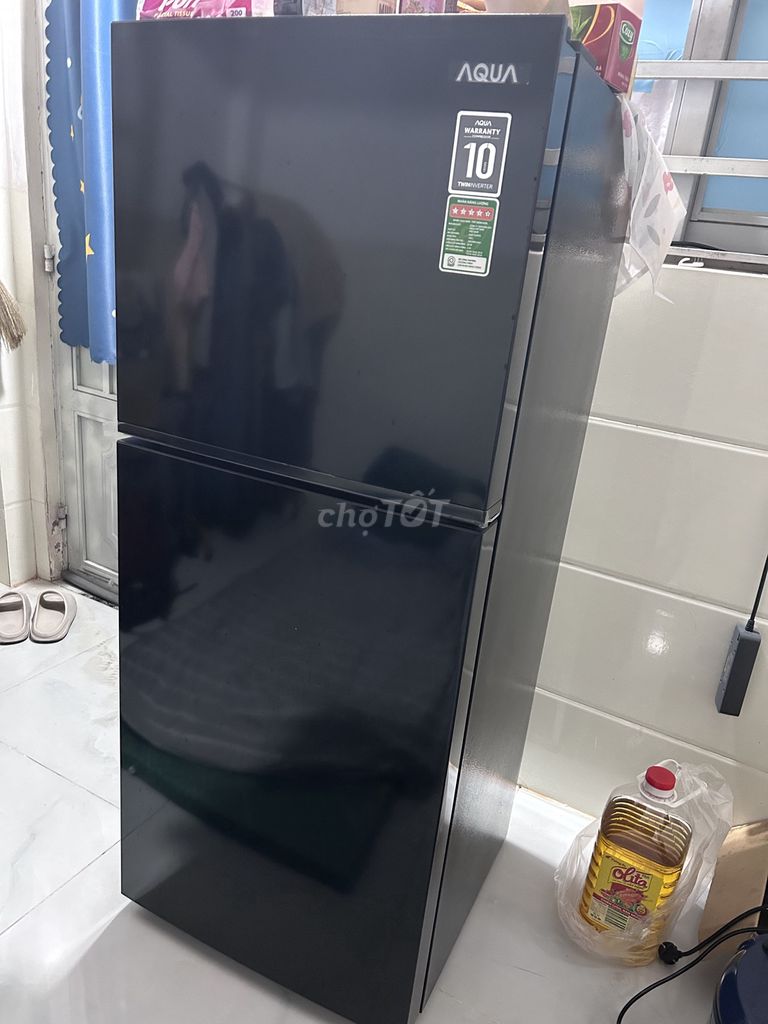 Pass Tủ lạnh Aqua 189l Đen còn bảo hành 21 tháng. Mua bán Tủ lạnh tại Quận Bình Tân Tp Hồ Chí Minh được đăng bởi Juju Nguyen hình 1