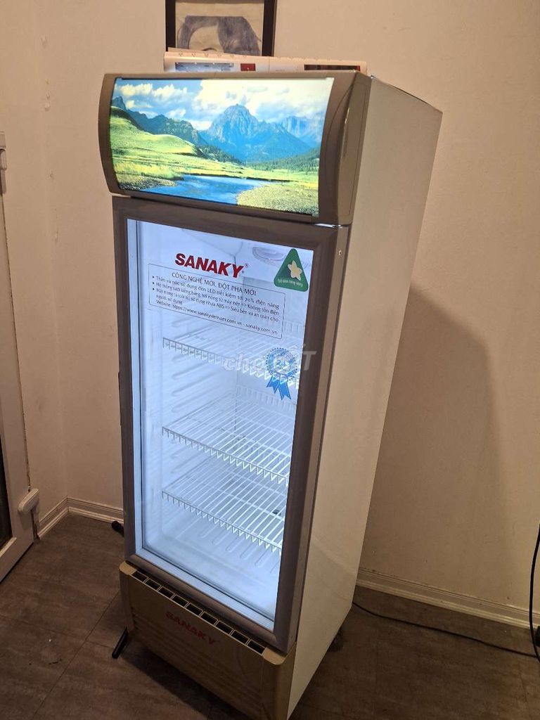 Tủ mát Sanaky 250L Tiết kiệm điện Như mới. Mua bán Tủ lạnh tại Quận Hà Đông Hà Nội được đăng bởi châu anh hình 1