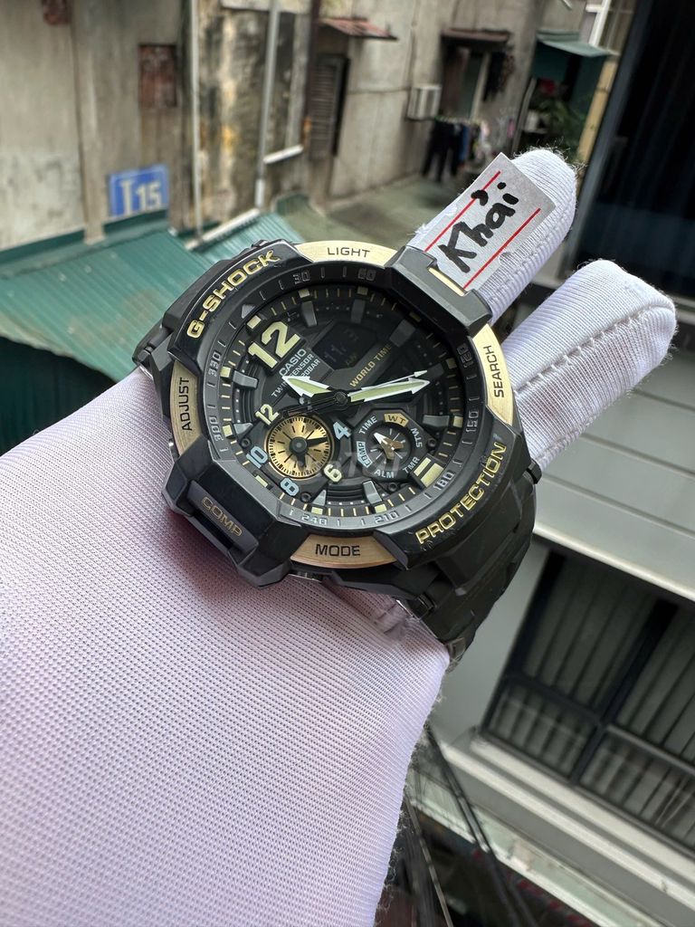 Casio G-shock GA-1100-9G, Còn khá đẹp