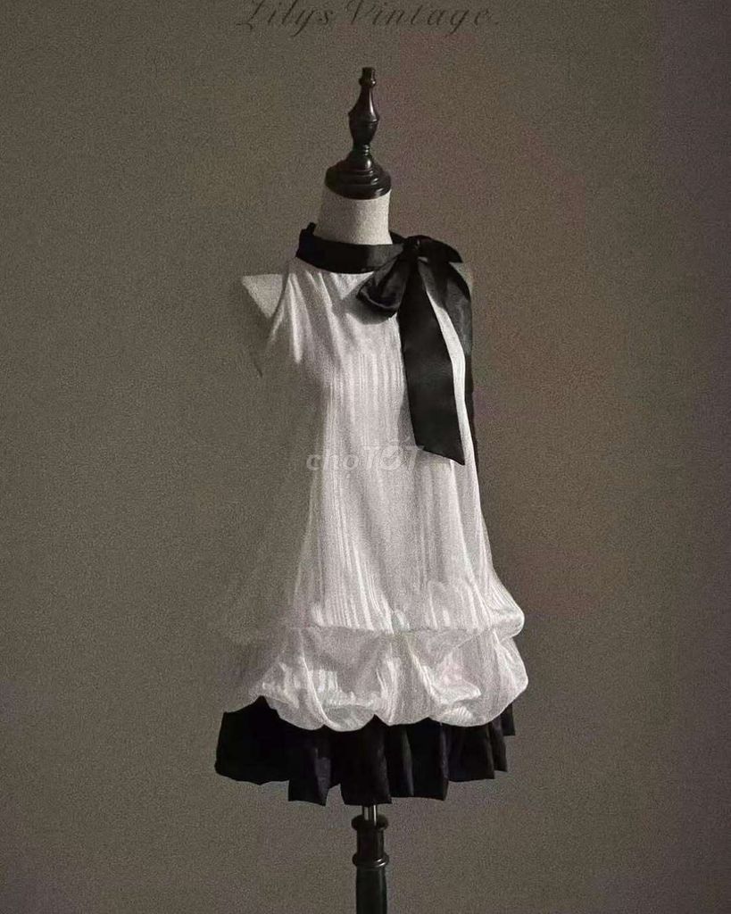 Đầm vintage Nữ vải mềm mại size L. Mua bán Quần áo tại Thành phố Cẩm Phả Quảng Ninh được đăng bởi Phuong Pham hình 1