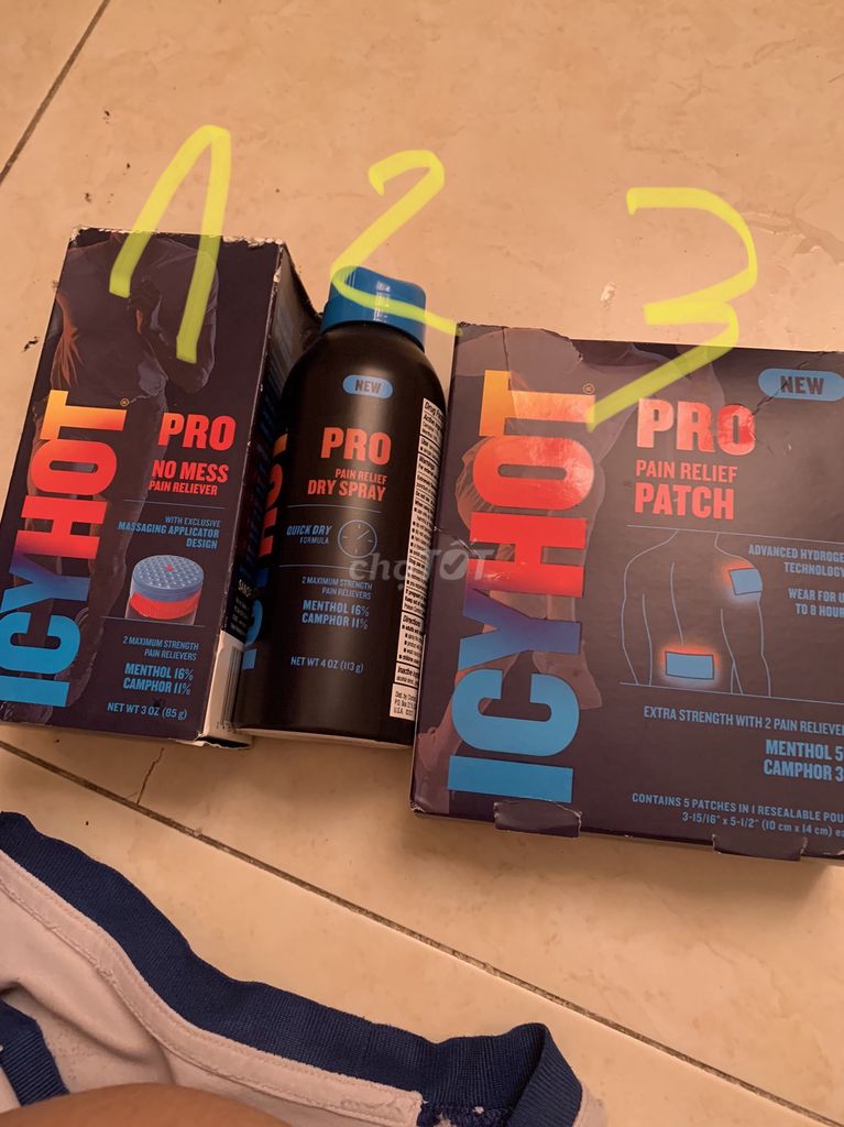 giảm đau thể thao Icy Hot xách tay mỹ