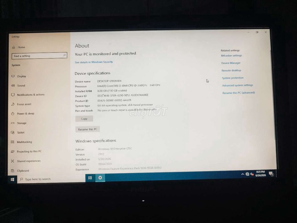 các món linh kiện H81 i3-4160 19 inch 8GB/128GB . Mua bán Linh kiện (RAM, Card...) tại Quận Thốt Nốt Cần Thơ được đăng bởi Quang Thắng hình 1