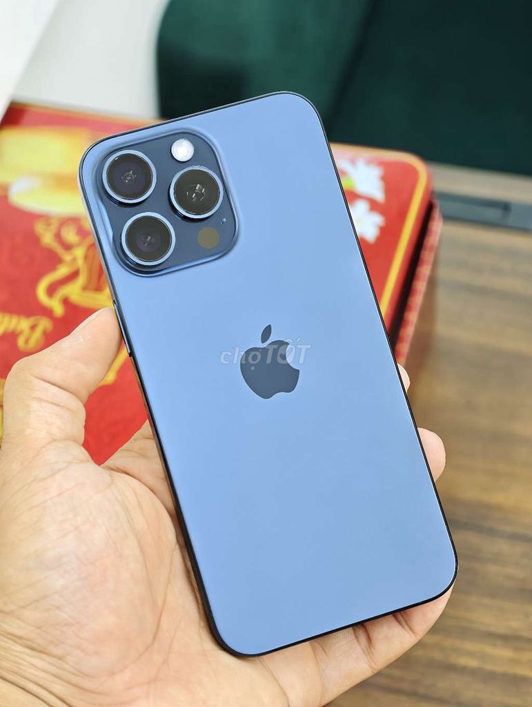 🍎IPHONE 15PROMAX 256GB BLUE HÌNH THỨC 98% P100👇. Mua bán Điện thoại tại Quận Hải An Hải Phòng được đăng bởi 98 Ngô Gia Tự Hoàng Dũng Mobile Ngã 3 Văn Cao hình 1