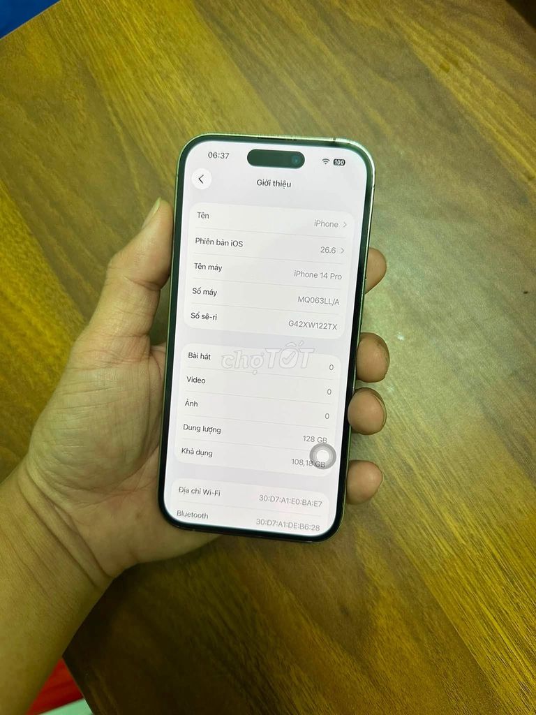 Apple iPhone 14 Pro 128GB Vàng 90%. Mua bán Điện thoại tại Quận 10 Tp Hồ Chí Minh được đăng bởi Hội Đồ Điện Tử hình 1