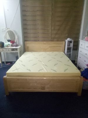 Giường ngủ gỗ sồi cao cấp giá rẻ Mới 100% giao 60P