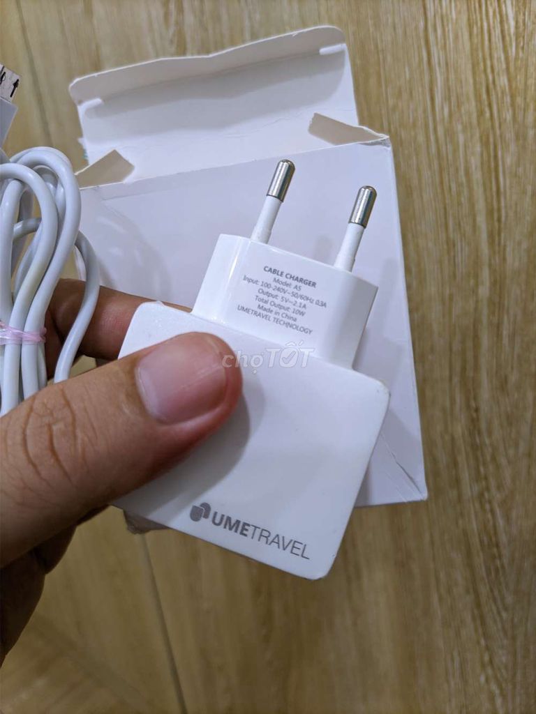 Củ sạc UMETRAVEL miro + đầu chuyển typeC samsung. Mua bán Phụ kiện (Màn hình, Chuột...) tại Quận Tân Phú Tp Hồ Chí Minh được đăng bởi Thanh lý đồ tùm lum  hình 1