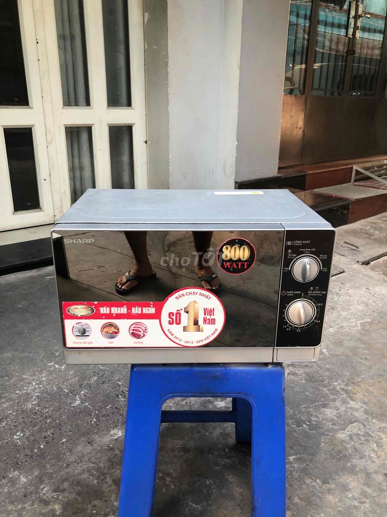 Lò vi sóng zin đẹp hoạt động hoàn hảo bao tét