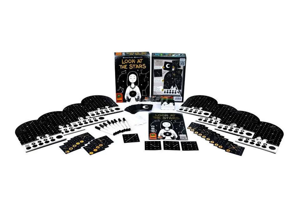 Look at the Stars Boardgame lật vẽ flip/draw