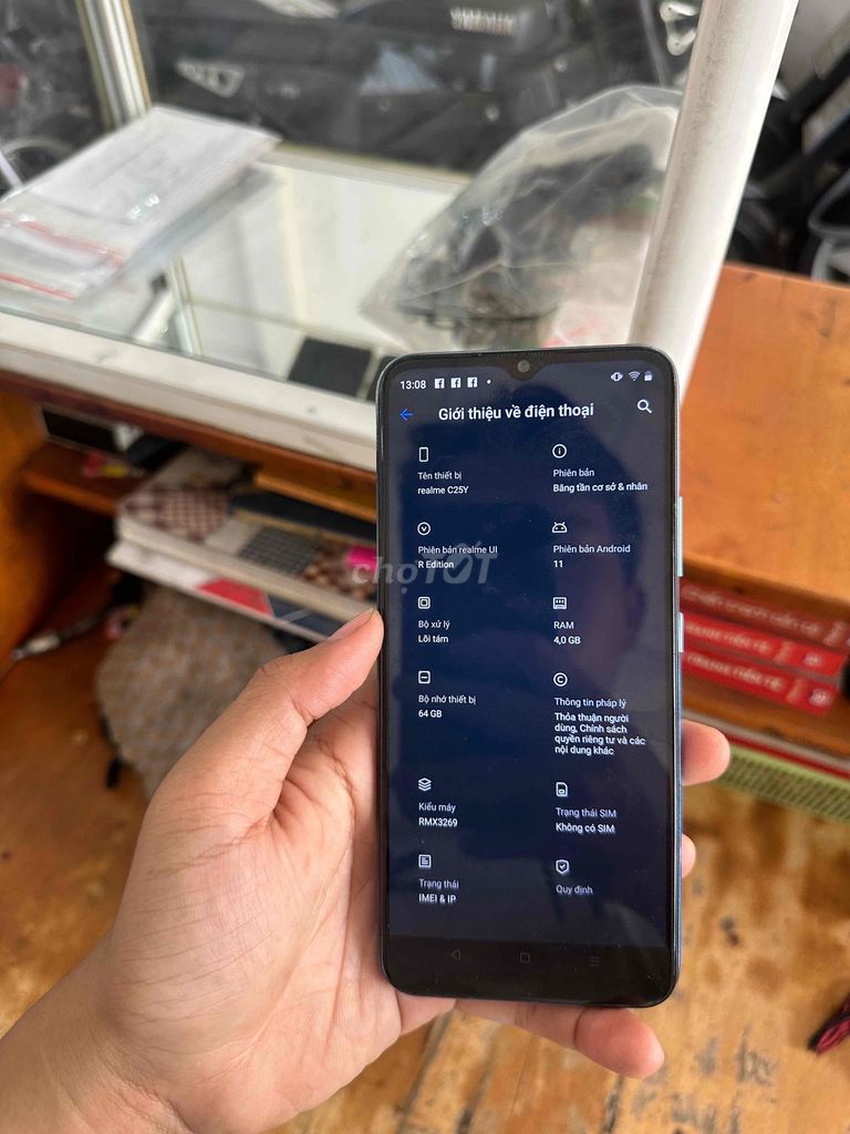 Realme C25Y 64GB Xanh. Mua bán Điện thoại tại Quận Gò Vấp Tp Hồ Chí Minh được đăng bởi Hùng Võ Exciter hình 1