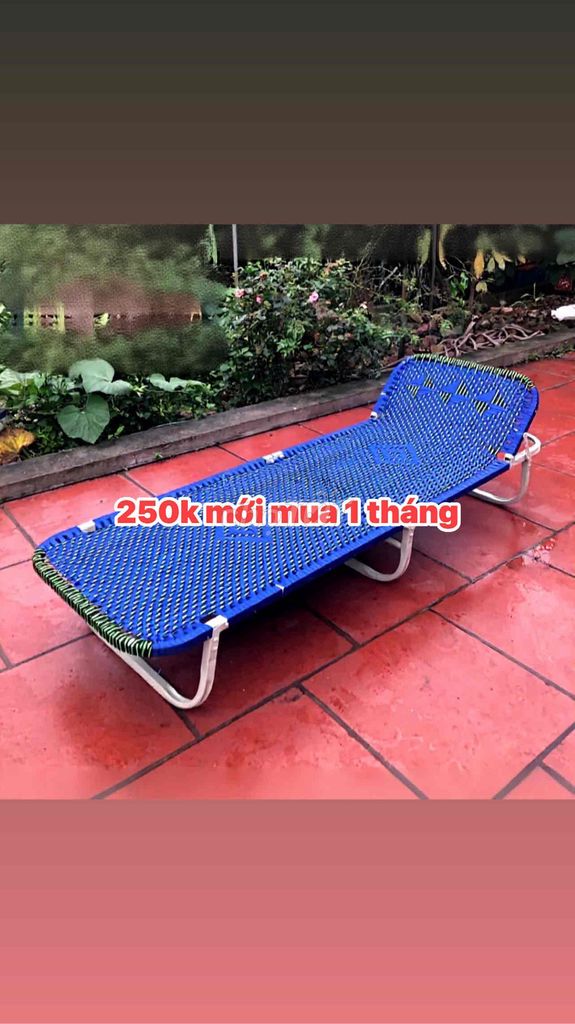 Ghế xếp Vải, Kim loại Xanh dương đã sử dụng. Mua bán Bàn ghế tại Quận Hai Bà Trưng Hà Nội được đăng bởi Vương Toàn Huy hình 1