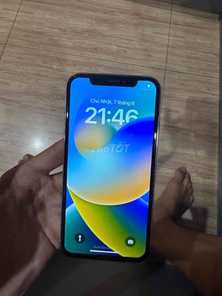 Apple iPhone X Trắng Đã sử dụng. Mua bán Điện thoại tại Quận Cẩm Lệ Đà Nẵng được đăng bởi Nguyễn gia huy hình 1