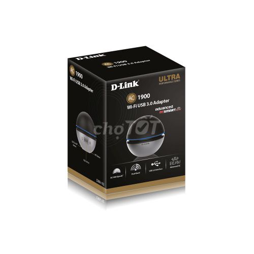 USB WiFi Adapter D-Link DWA-192 AC1900 Đen. Mua bán Phụ kiện (Màn hình, Chuột...) tại Quận Tân Phú Tp Hồ Chí Minh được đăng bởi Thu Nguyen hình 1