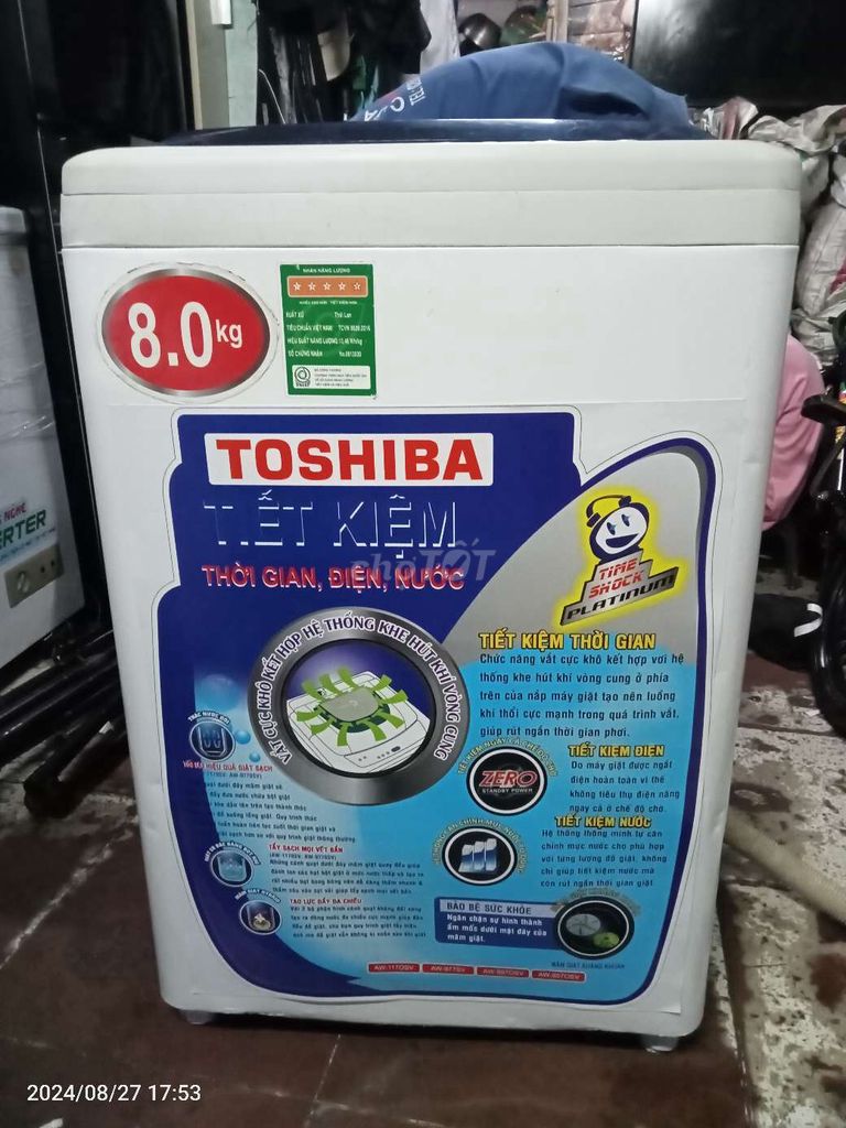 Máy giặt Toshiba 8kg