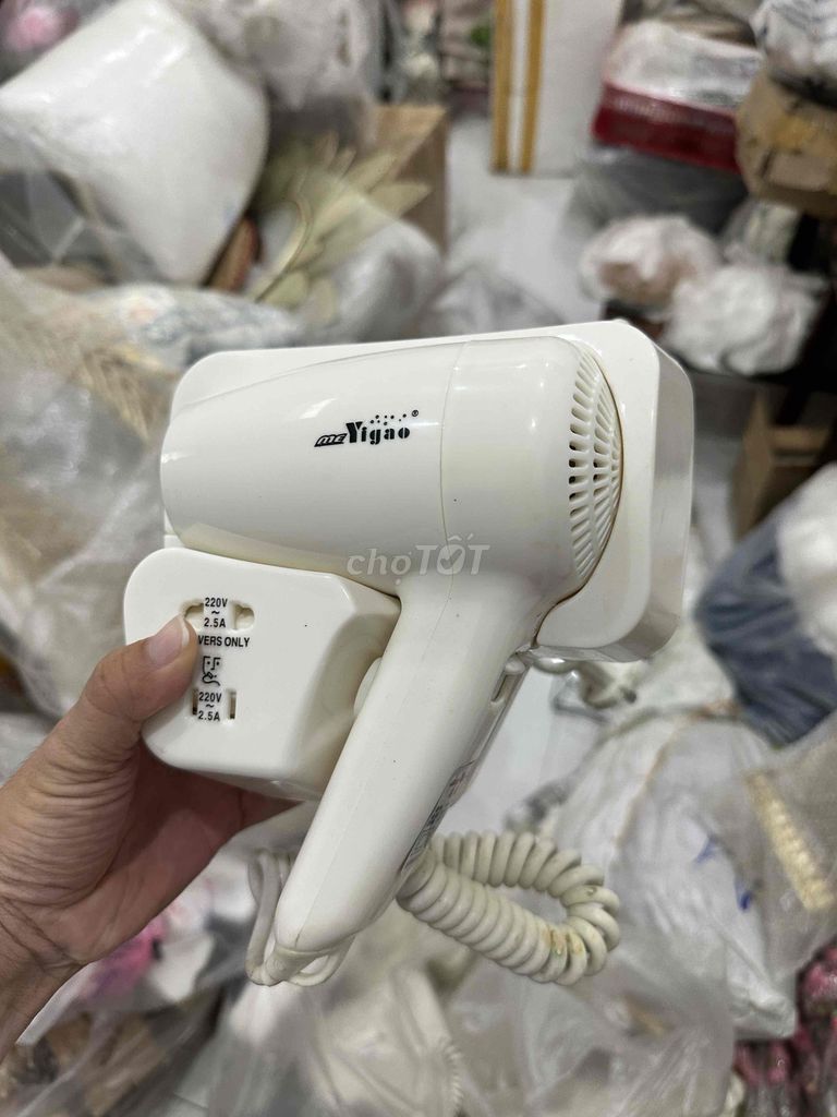 Máy sấy tóc gắn tường Yigao Trắng. Mua bán Nội thất, đồ gia dụng khác tại Quận Cẩm Lệ Đà Nẵng được đăng bởi BDS Đà Nẵng hình 1